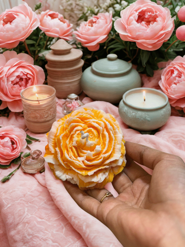 Peony Candle